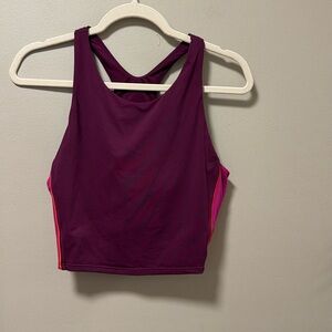 Athleta Plum Purple & Pink Sports Bra
